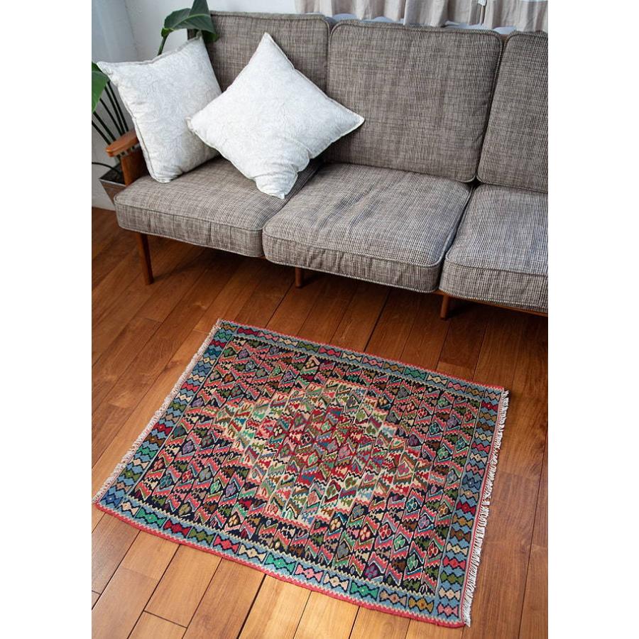 送料無料 スリット織り キルキット キリム Kilim (一点物)バルーチ
