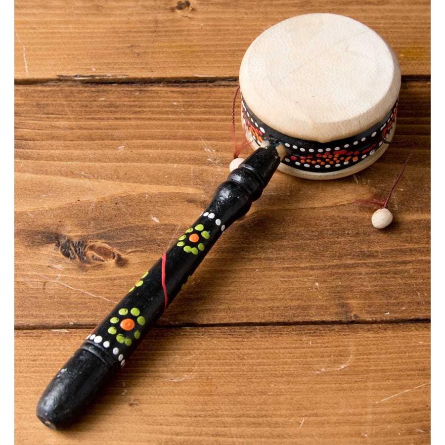 でんでん太鼓 バリ 超激安 打楽器 インドネシアのでんでん太鼓 ヒーリング楽器 インド楽器 民族楽器 エスニック楽器