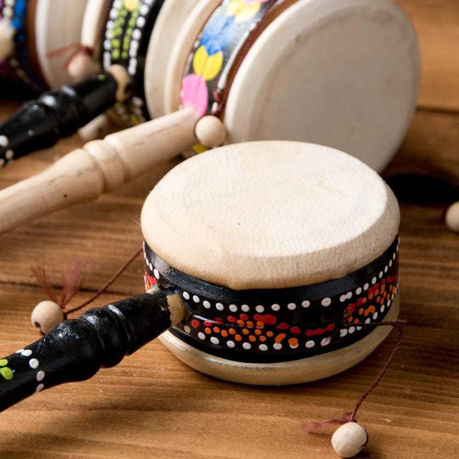 でんでん太鼓 バリ 超激安 打楽器 インドネシアのでんでん太鼓 ヒーリング楽器 インド楽器 民族楽器 エスニック楽器