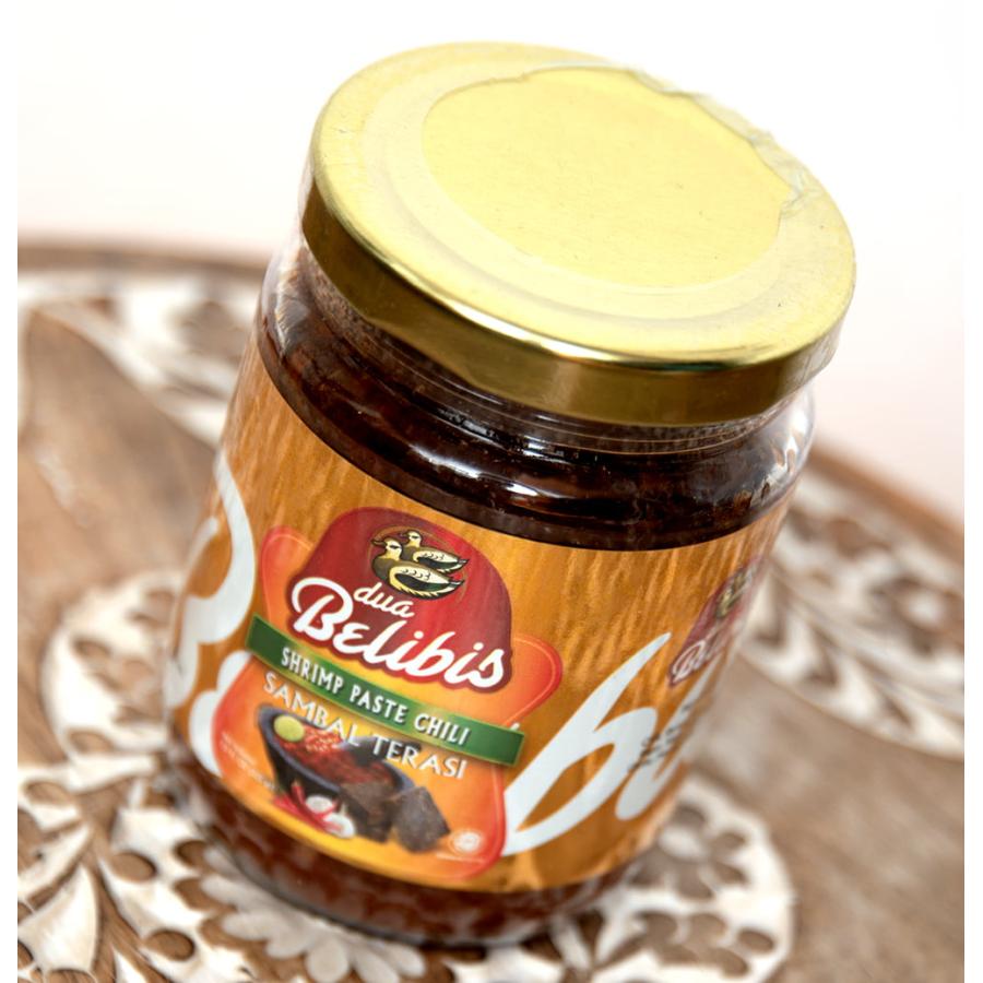 Dua Belibis インドネシア料理 サンバルトラシ ドゥア ベリビス 225g Chili Sauce (Gunacipta) バリ ソース｜tirakita-shop｜02