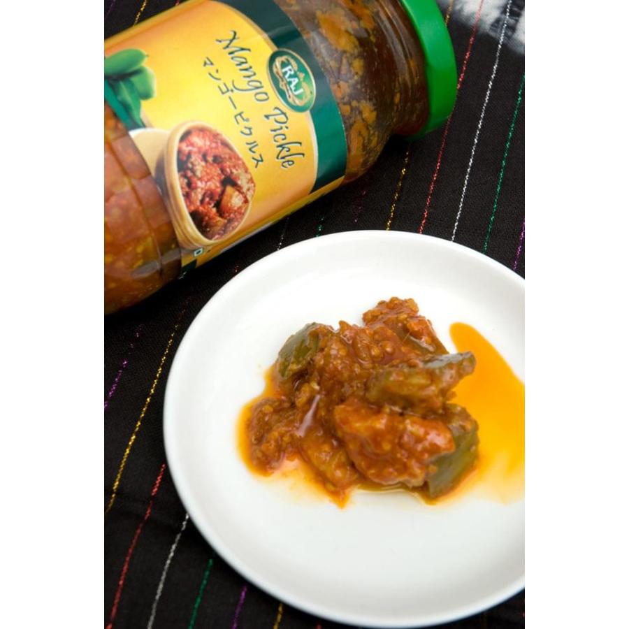 インド アチャール ピクルス マンゴー インドのピクルス （アチャール） マンゴー400g (RAJ) 漬物 インド料理｜tirakita-shop｜02