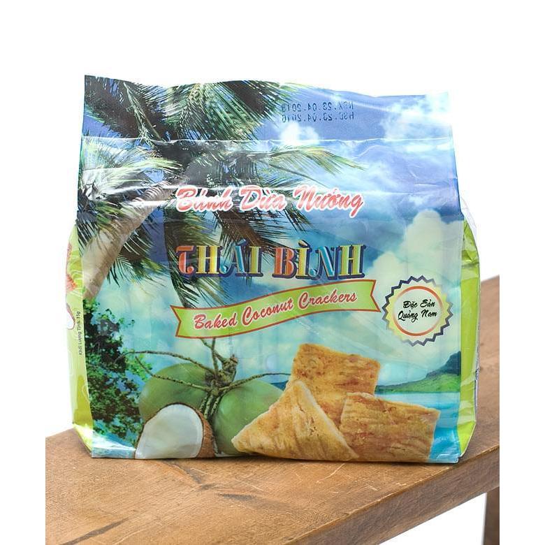 冬バーゲン クラッカー Vissan ベトナムお菓子 ココナッツ ベトナムスナック ココナッツクラッカー Thai Binh おみやげ Aynaelda Com