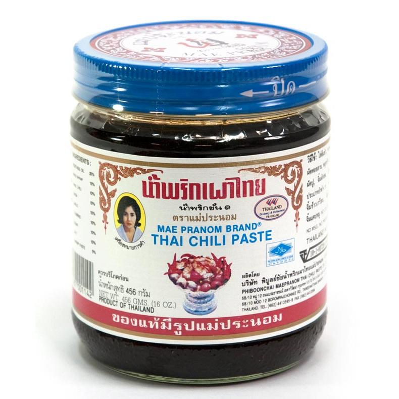チリペースト タイチリペースト メーパノム 瓶 Lサイズ 456g 食品 食材 アジアン食品 エスニック食材 MAE FDTHAI27