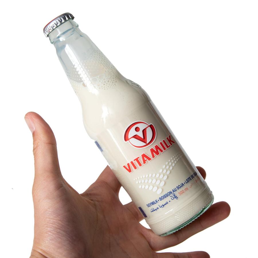 タイ 豆乳 バイタミルク ビタミルク VITAMILK （バイタミルク） 瓶入り 300ml 食品 食材 お菓子 アジアン食品｜tirakita-shop｜02