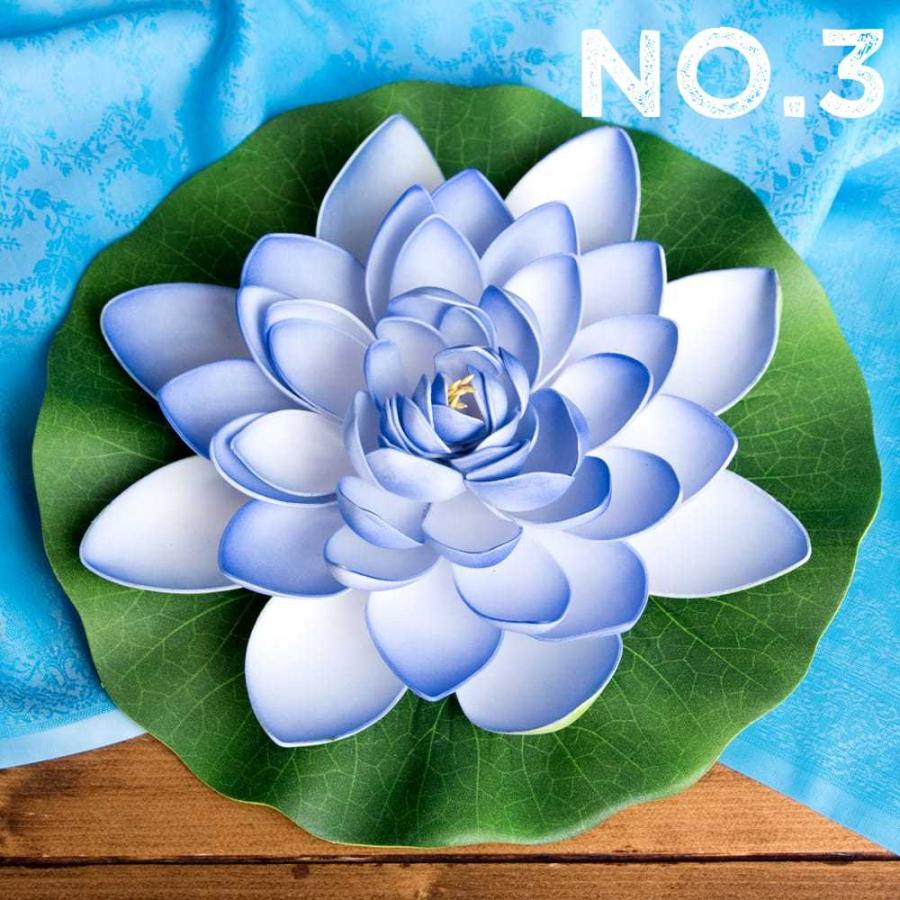 売り出し 自由に選べるセット ロータス 蓮の花 造花 自由に選べる3個セット 約17 5cm 水に浮かぶ 睡蓮の造花