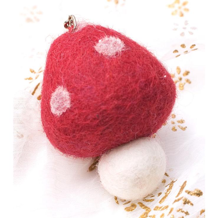 フェルト キーホルダー カラフルきのこちゃんキーホルダー 赤 インド エスニック アジア 雑貨 Id Keyho 314 インド アジア雑貨ティラキタ 通販 Yahoo ショッピング