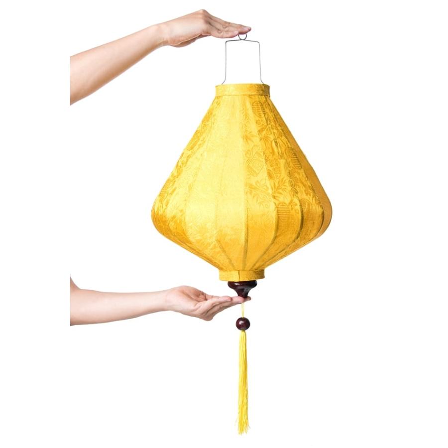 ホイアンランタン ランプ 提灯 インテリア ベトナム伝統のホイアン・ランタン(提灯) ダイヤ型（大）｜tirakita-shop｜09