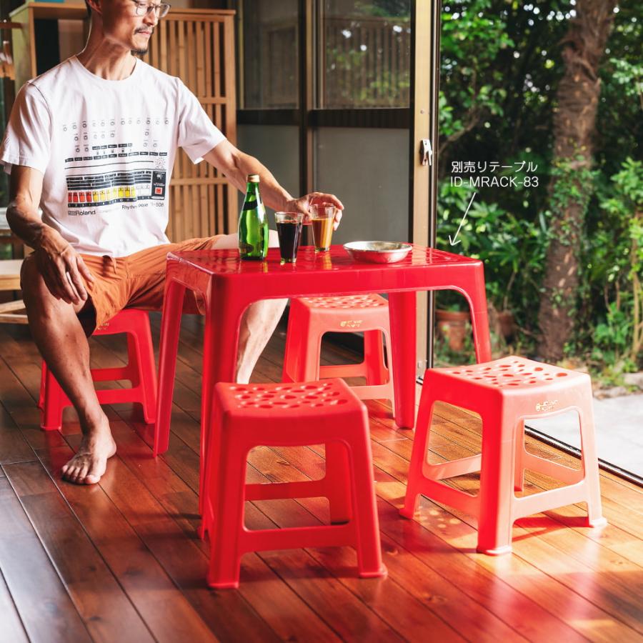 本場ベトナム屋台の椅子や机 屋台椅子 スツール ガーデンチェア Viet