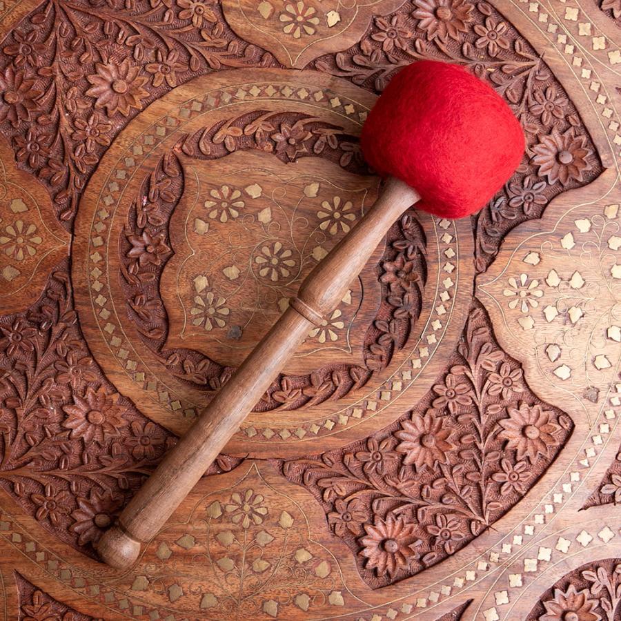 マレット スティック 撥 ドラ フェルトスティック 28cm シンギング