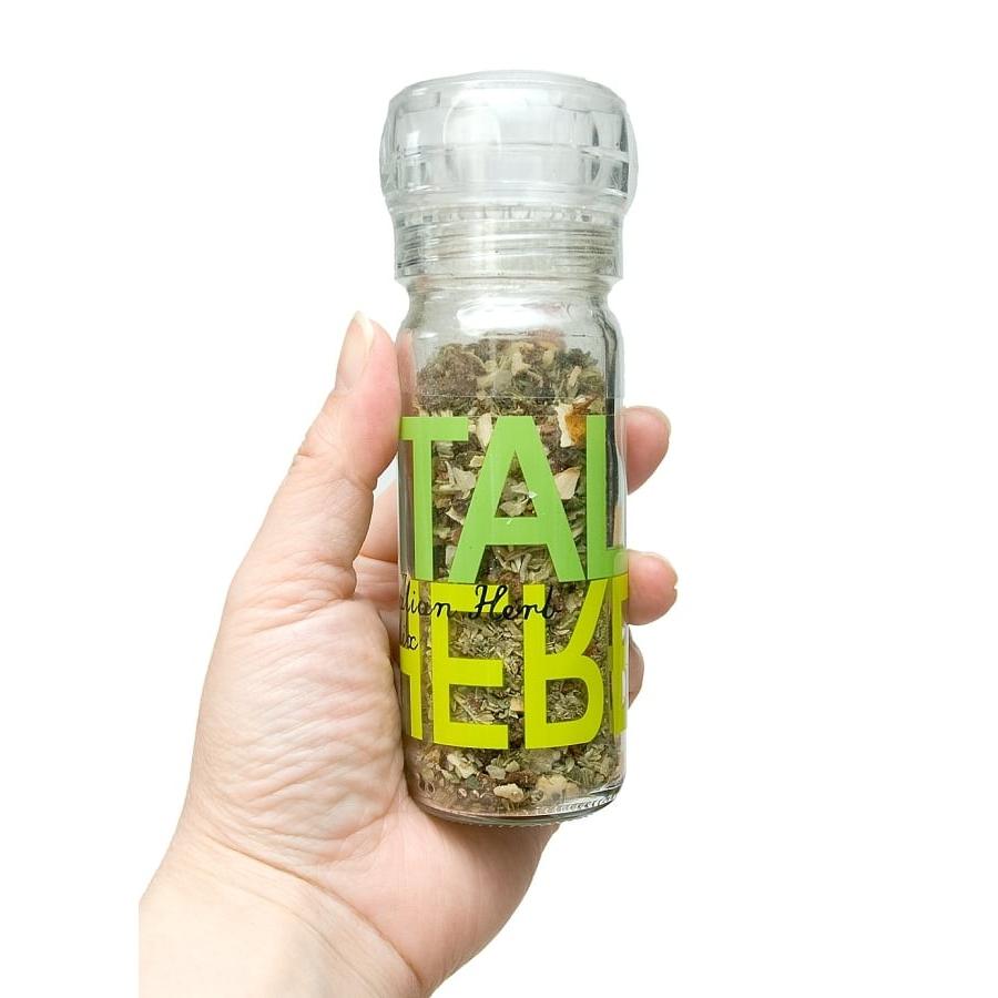 ハーブ イタリアン バジル ミル付きスパイス ミックス Italian Herb Mix Spices Up オレガノ ハーブミル付スパイス Id Spc 7 インド アジア雑貨ティラキタ 通販 Yahoo ショッピング