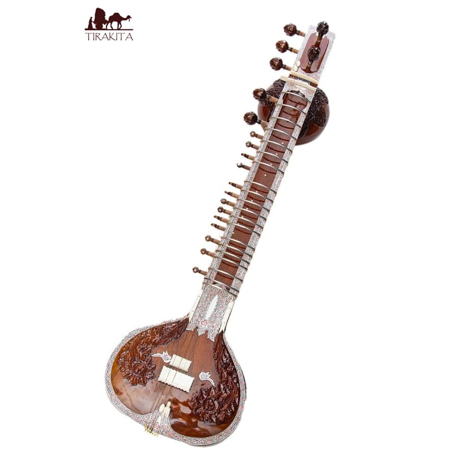 送料無料 ダブルトゥンバシタール Sitar インド : インド・アジア雑貨