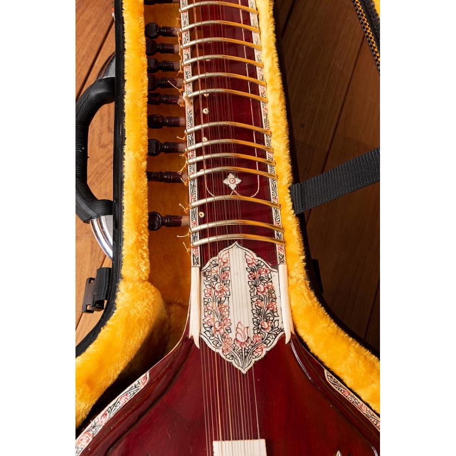 楽器 シタール Sitar インド (PALOMA社製)シタールセット（グラス