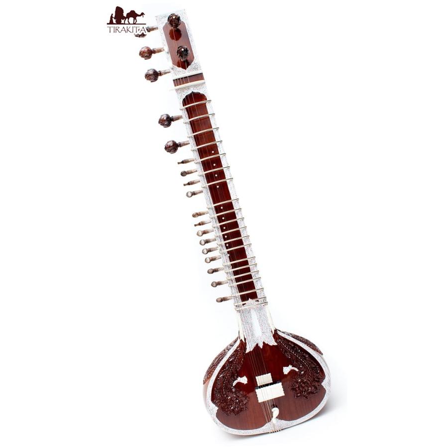 シタール Sitar インド 楽器 シタールセット グラスファイバーケース 弦楽器 民族楽器 インド楽器 Id Star 34 インド アジア雑貨ティラキタ 通販 Yahoo ショッピング