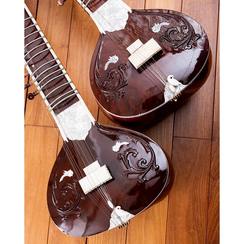 楽器 シタール Sitar インド (Kartar Music House社製)シンプル 楽器 シタール Sitar インド (Kartar Music House社製)シンプル