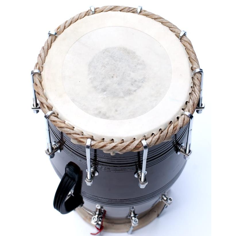 打楽器 インド ドラム 民族楽器 ドーラク(Dholak) インドの両面 打楽器 インド ドラム 民族楽器 ドーラク(Dholak) インドの両面