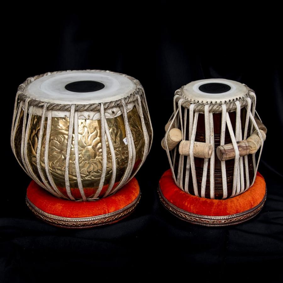 インターネット 民族楽器 タブラ バヤ タブラ バーヤ 彫刻入り - 楽器/器材