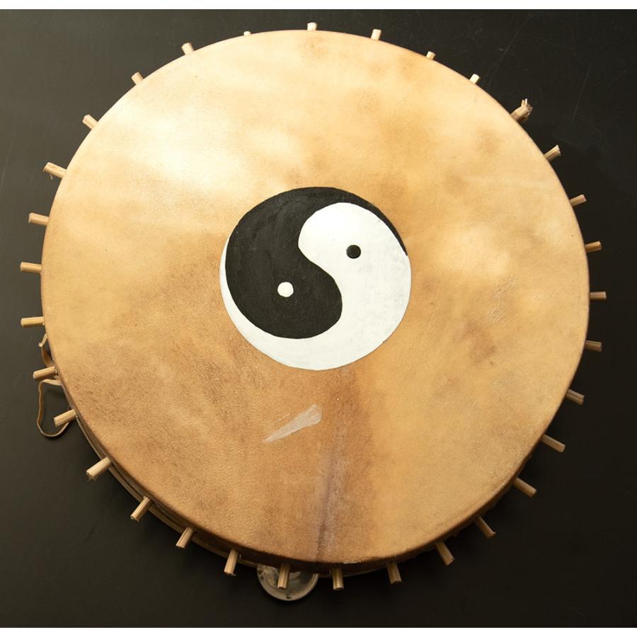 ネパール マダル Amazon | ヒマラヤクラフトマダルドラム 木製 ネパール民族楽器