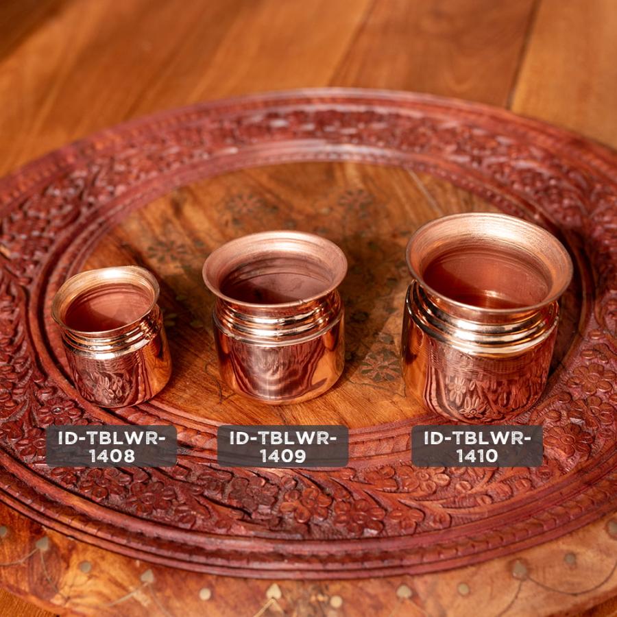 インド　真鍮製＋銅製ロタ(水入れ) 銅 水差し 礼拝用品 ロタ カッパーロタ インドの水さし(銅製) No