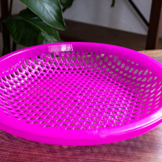 飾り皿 プラかご プラザル プラ皿 ベトナムのレトロなプラスチックザル