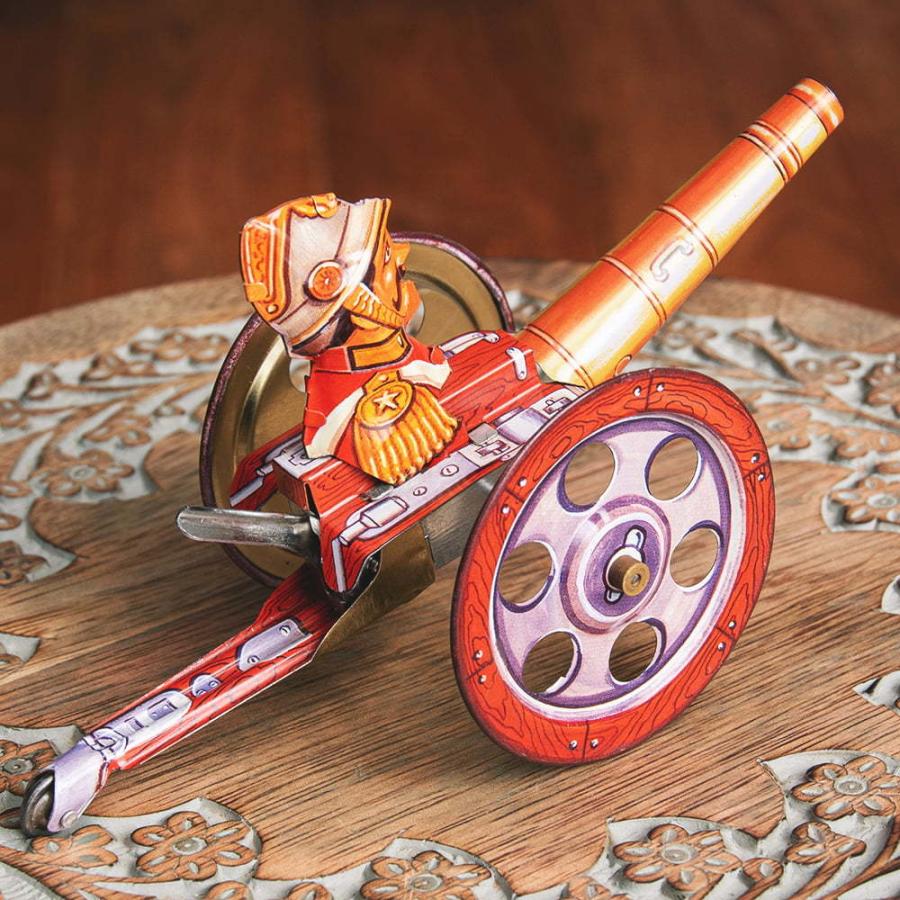 カノン砲 前装滑腔式野戦砲 ブリキ ブリキ玩具 The Cannon 全速前進カノン砲 インドのレトロなブリキのおもちゃ Id Toy 323 インド アジア雑貨ティラキタ 通販 Yahoo ショッピング
