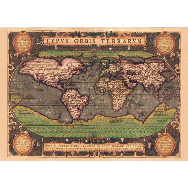 地図 アンティーク地図 古地図 世界地図 (16世紀)アンティーク 地図 アンティーク地図 古地図 世界地図 (16世紀)アンティーク