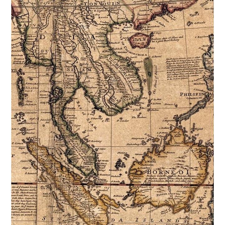地図 アンティーク地図 古地図 世界地図 (18世紀)アンティーク 地図 アンティーク地図 古地図 世界地図 (18世紀)アンティーク
