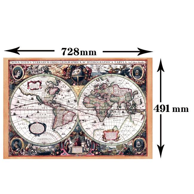 地図 アンティーク地図 古地図 世界地図 (17世紀)アンティーク 地図 アンティーク地図 古地図 世界地図 (17世紀)アンティーク