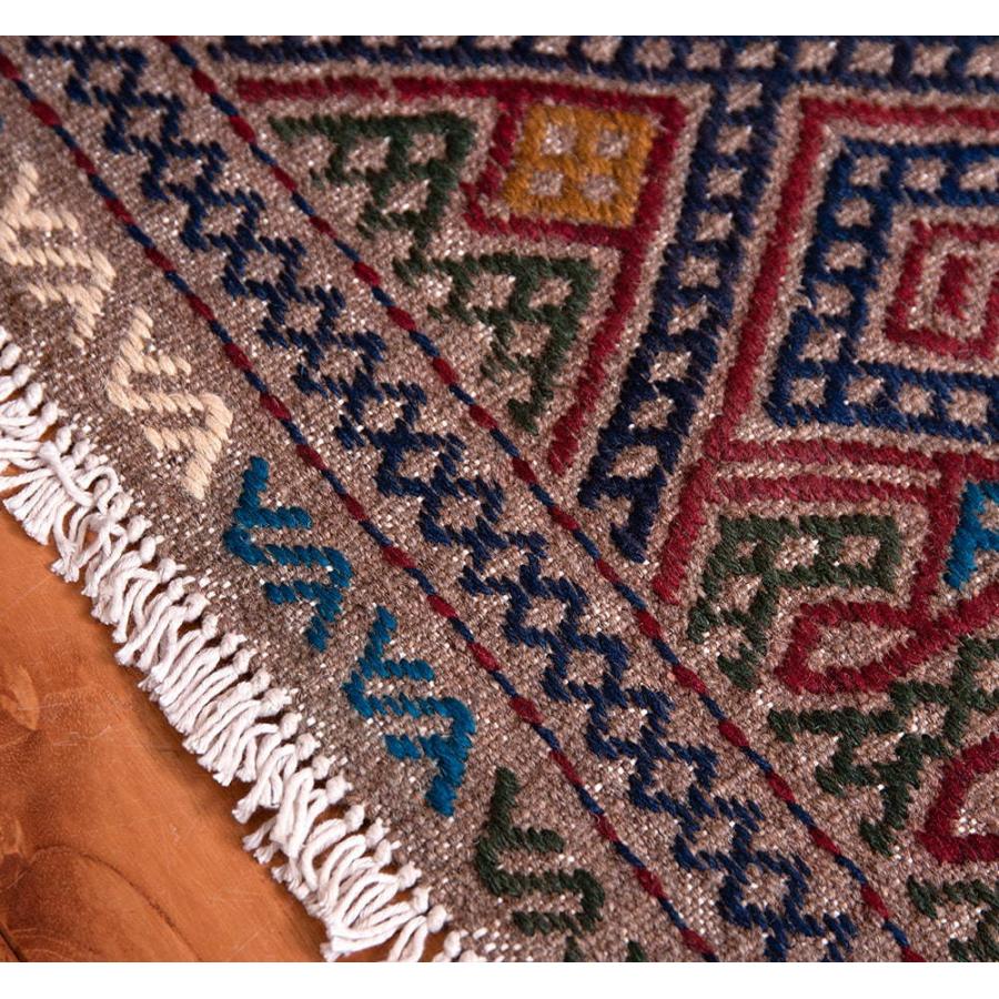 送料無料 平織り キリム Kilim トライバル (一点物)バルーチ 送料無料 平織り キリム Kilim トライバル (一点物)バルーチ