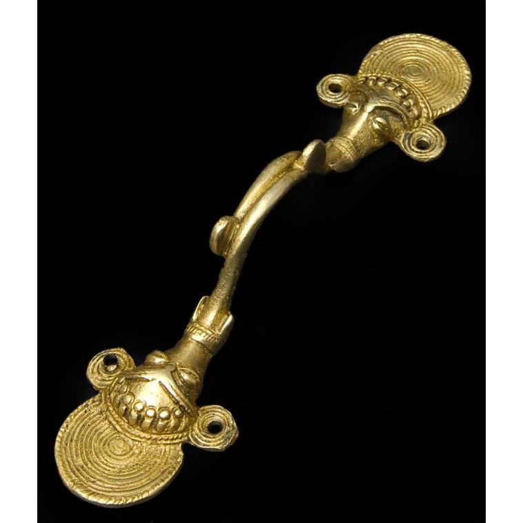 アンティーク ゾウさんモチーフのドアハンドル アジアン インド