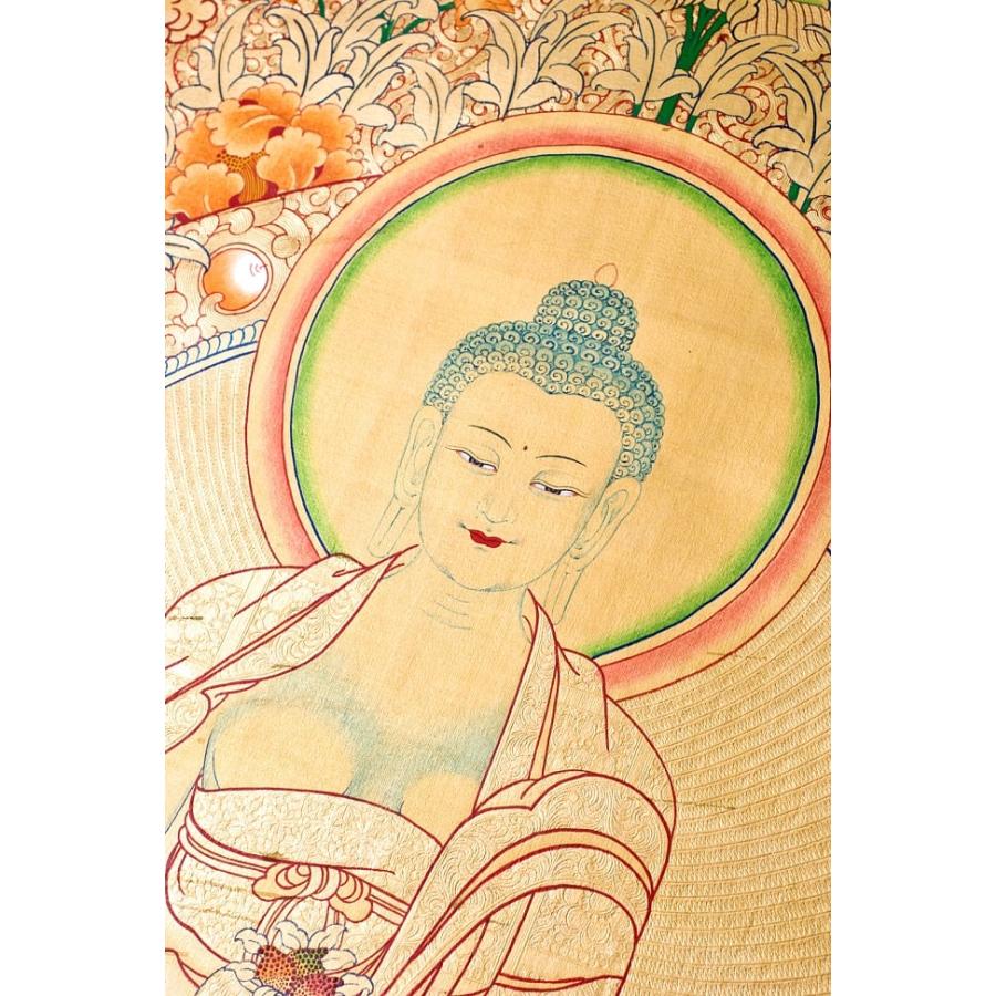 送料無料 タンカ マンダラ 曼荼羅 手描きのタンカ 煌めくタンカ 送料無料 タンカ マンダラ 曼荼羅 手描きのタンカ 煌めくタンカ