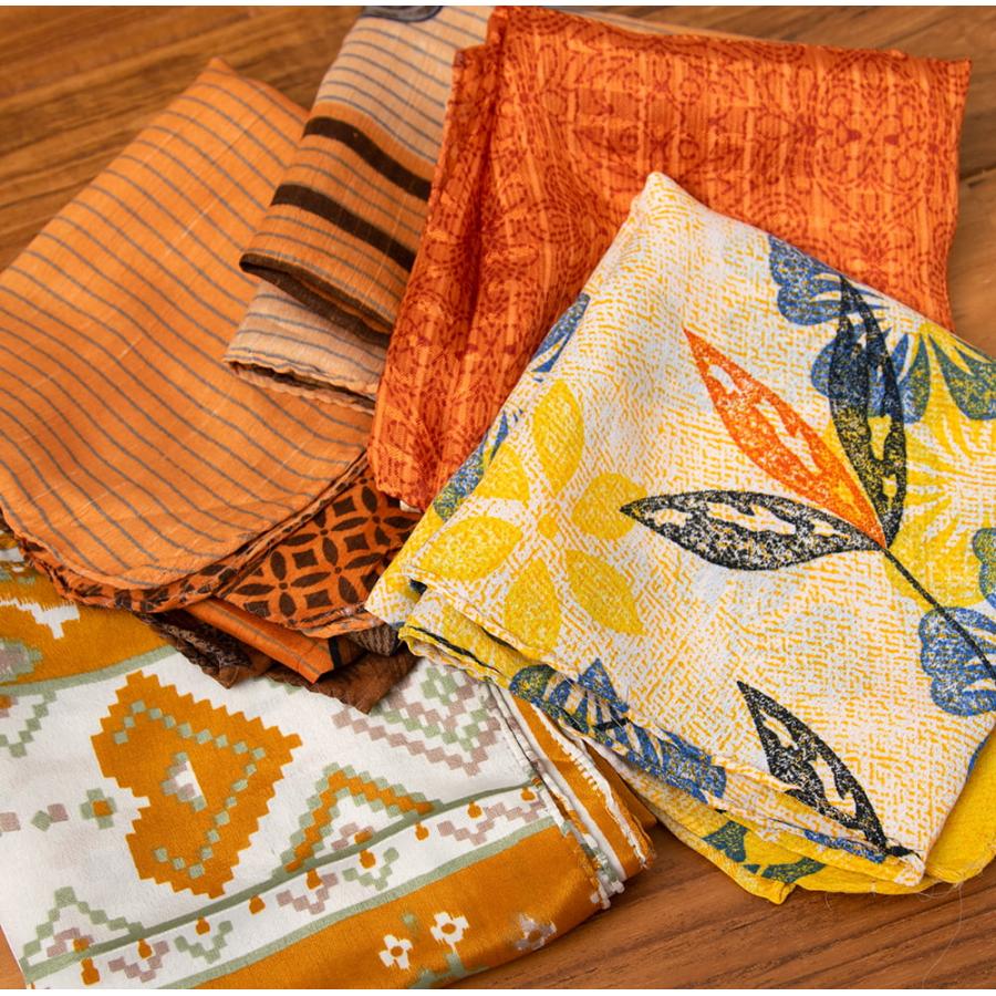 オールドサリー リサイクルサリー スカーフ ストール オールド