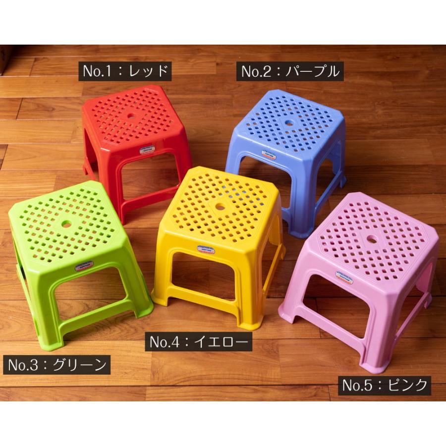 ベトナム屋台・ステンレス製スツール Viet Nhat社製 小さくてかわいい！本場ベトナムの屋台椅子 重ね