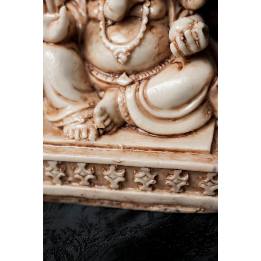 仏教美術　古銅　インド神　５面ガネーシャ象神　置物　M　R5207 Amazon.co.jp: ゴールドガネーシャ 置物 インドの神様 象 金主