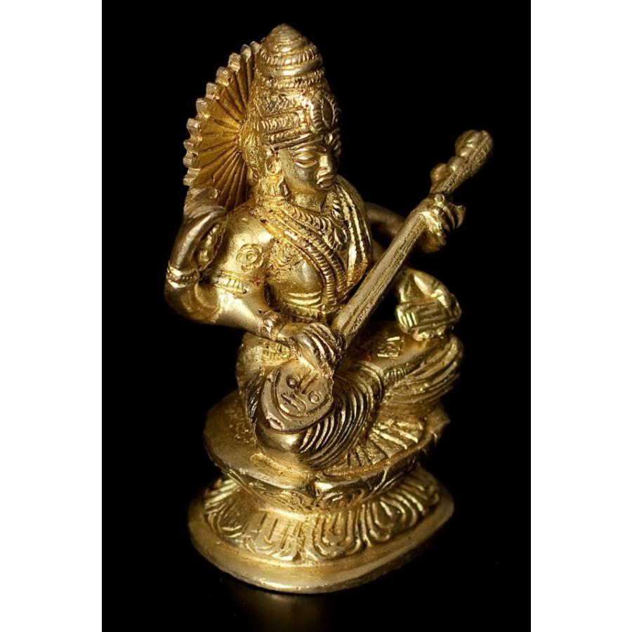 送料無料 サラスヴァティ ブラス製 ヒンドゥー 神様像 サラスヴァティ像 11 2cm サラスバティ サラスヴァティー Ti Rsdl 1231 インド アジア雑貨ティラキタ 通販 Yahoo ショッピング