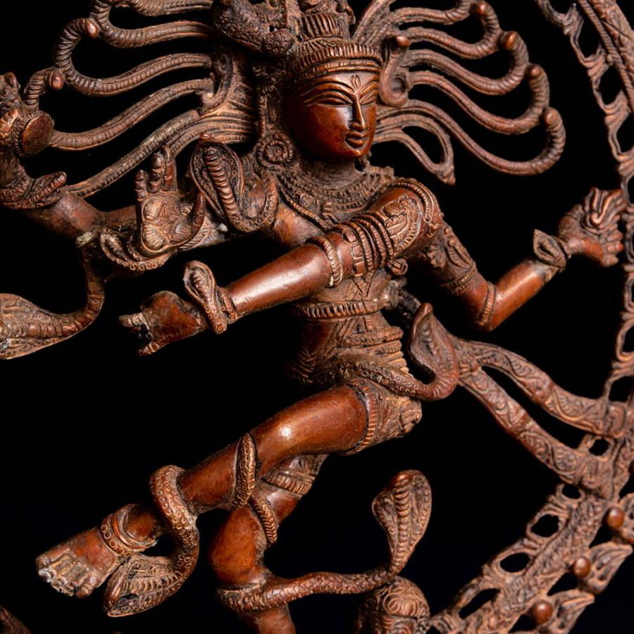 シヴァ シヴァ像 神様像 ナタラジ ブラス製 アンティーク調ナタラジ