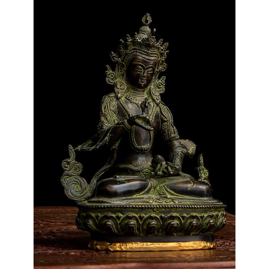 送料無料 金剛薩た ヴァジュラ・サットゥヴァ 神像 サットヴァ 金剛薩た（ヴァジュラ・サットゥヴァ） インド｜tirakita-shop｜05