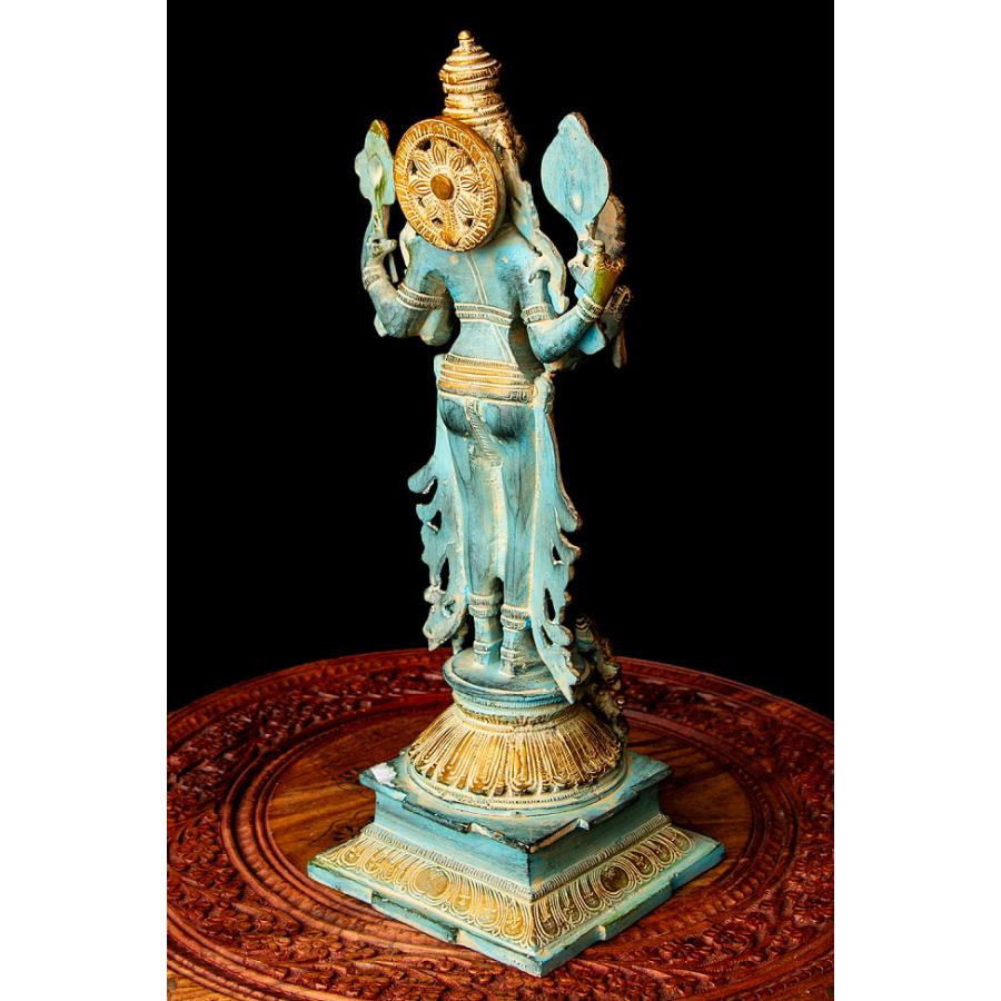 ダッタトレーヤ（ヴィシュヌ・シヴァ・ブラフマー）像 金属製 4cm