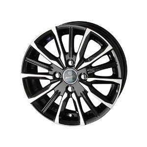 2024年製造 ヨコハマ スタッドレス  iceGUARD 6（アイスガードシックス）iG60 165/55R15とスマック ヴァルキリー（サファイアブラックポリッシュ） 4本セット