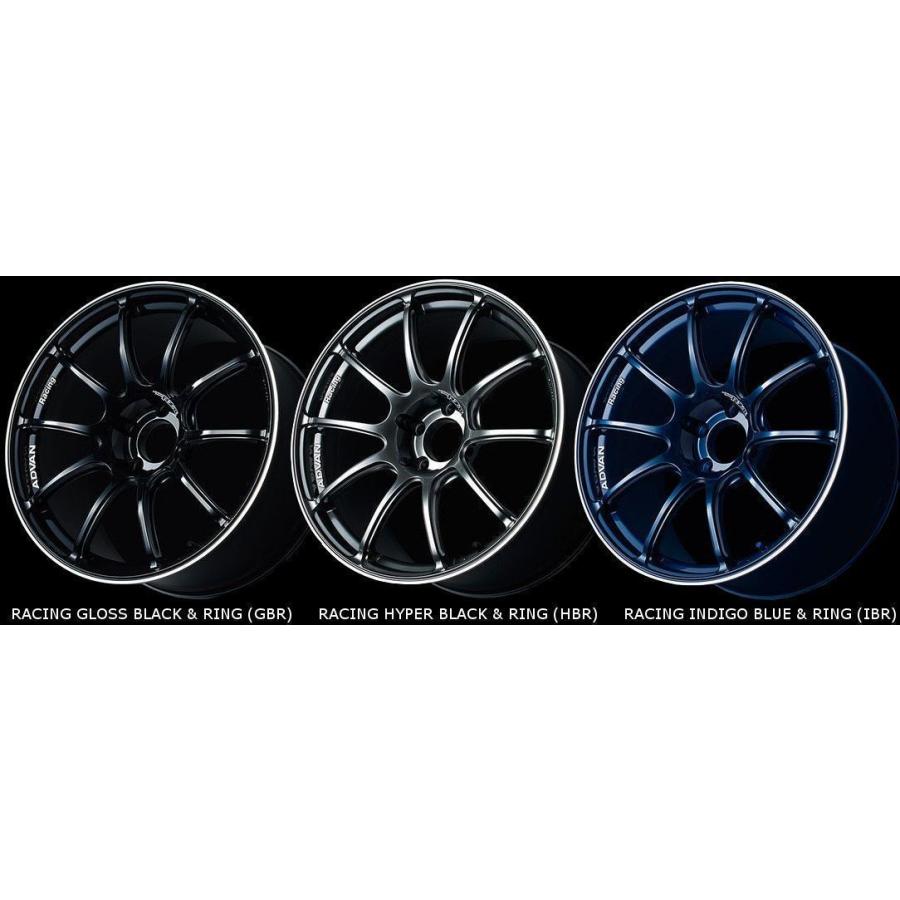 単品1本価格) 18インチ 8.0J 5/100 YOKOHAMA WHEEL ADVAN Racing RZII