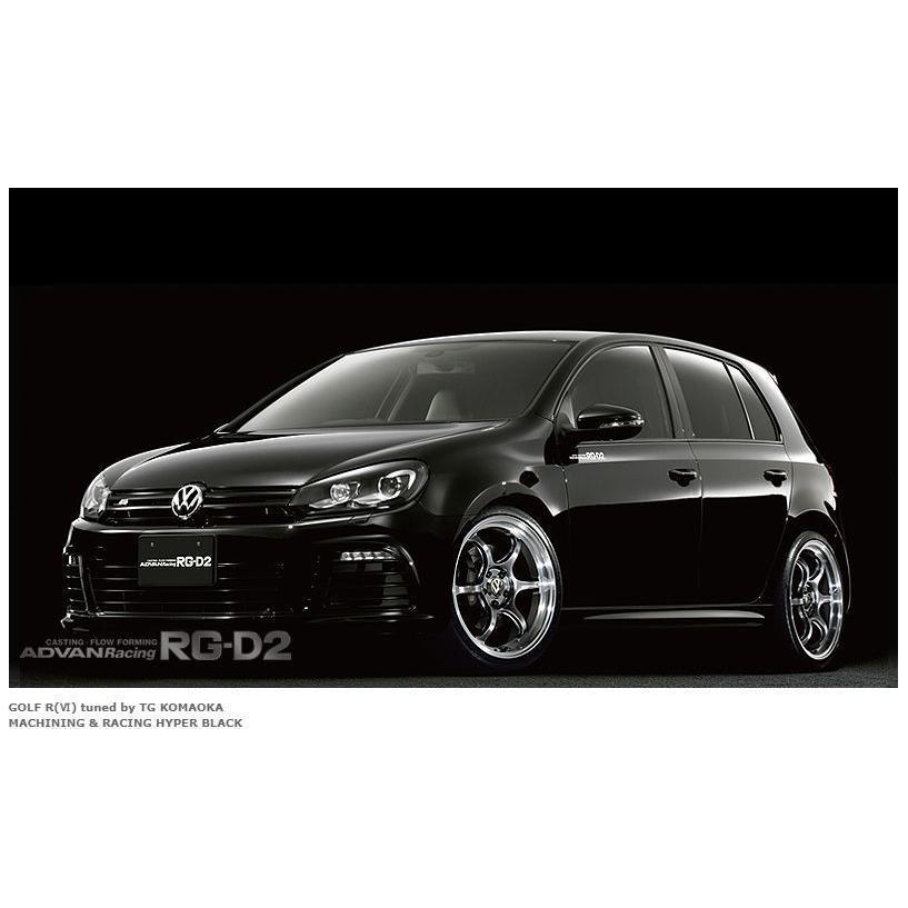 単品1本価格) 18インチ 8.5J 5/114.3 YOKOHAMA WHEEL ADVAN Racing RG 