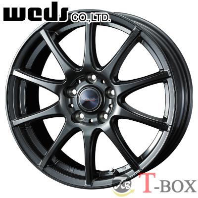 【中古】WEDS VELVA CHARGE　17インチ　ホイール WEDS（ウェッズ） (在庫あり) 4本セット価格 17インチ 7.0J +53 5