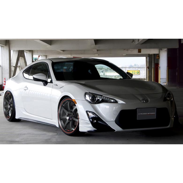 送料込☆CROSS SPEEDクロススピード 17インチ4穴-PCD100☆4本 HOT STUFF (4本セット価格) 17インチ 7.0J 5/100 ホットスタッフ