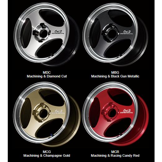 (単品1本価格) 15インチ 5.5J 4/100 YOKOHAMA WHEEL ヨコハマホイール ADVAN Racing Oni2 アドバンレーシング オニ ツー ONI21555