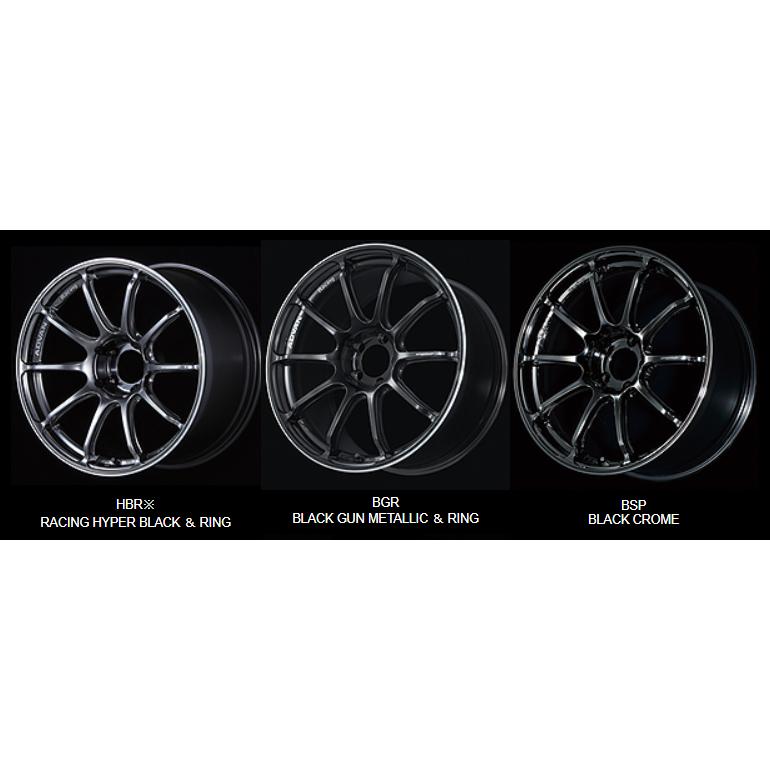 ADVAN Racing19 RS3ボルボ等 avdansports v107 Advan Racing RSIII Black Gunmetallic & Ring – Wheels