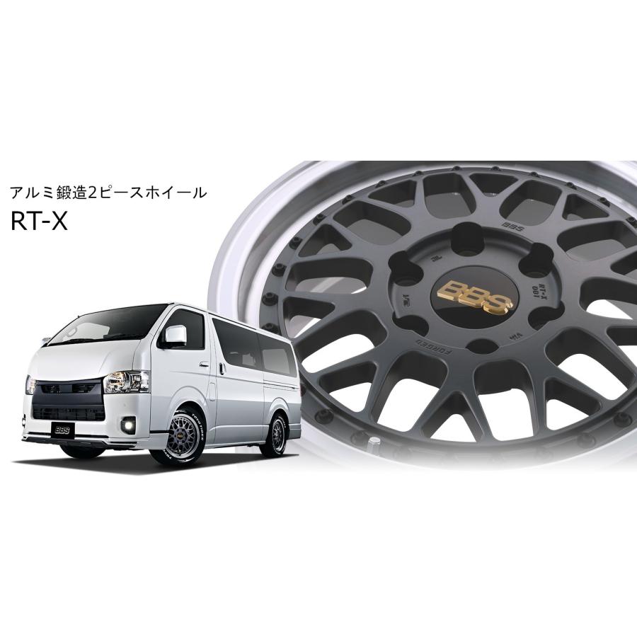 BBS (在庫あり) (4本セット価格) 17インチ 6.5J 6/139.7 RT-X BBS (在庫あり) (4本セット価格) 17インチ 6.5J 6/139.7 RT-X