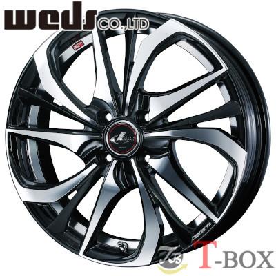 WEDS (4本特価) LEONIS TE 15inch 4.5J PCD:100 穴数:4H カラー