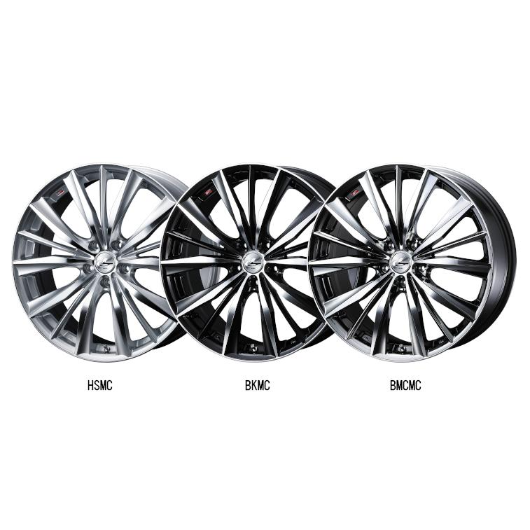 WEDS（ウェッズ） (4本セット価格) 18インチ 7.0J 5/100 WEDS LEONIS 