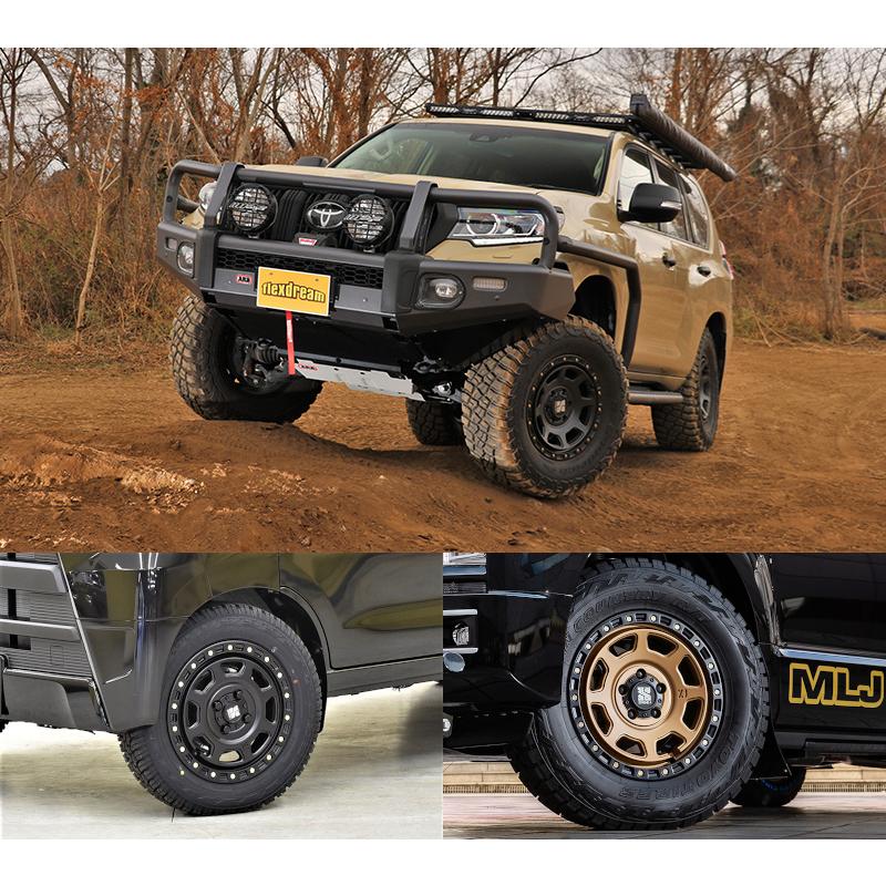 (4本セット価格) 13インチ 4.00B 4/100 MLJ エムエルジェイ XTREME-J XJ07 エクストリームジェイ 4X4 SUV 軽バン / 軽トラ / 軽カー｜tire-box｜03