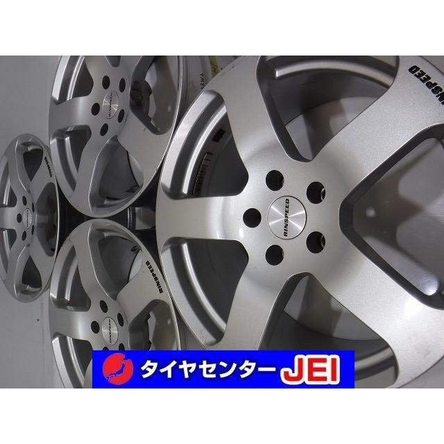 18インチ リンスピード 8.5J+35 112 ベンツ スタッドレス用に 中古 