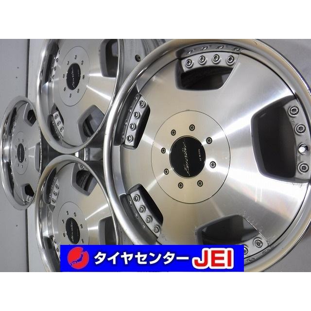 ハイエース200系 18インチ 7.5J 35 深リム 中古タイヤ・ホイール4本セット